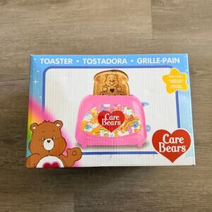 Care Bears Toaster Tenderheart Pink Makes Bear Stamped Toast NEW